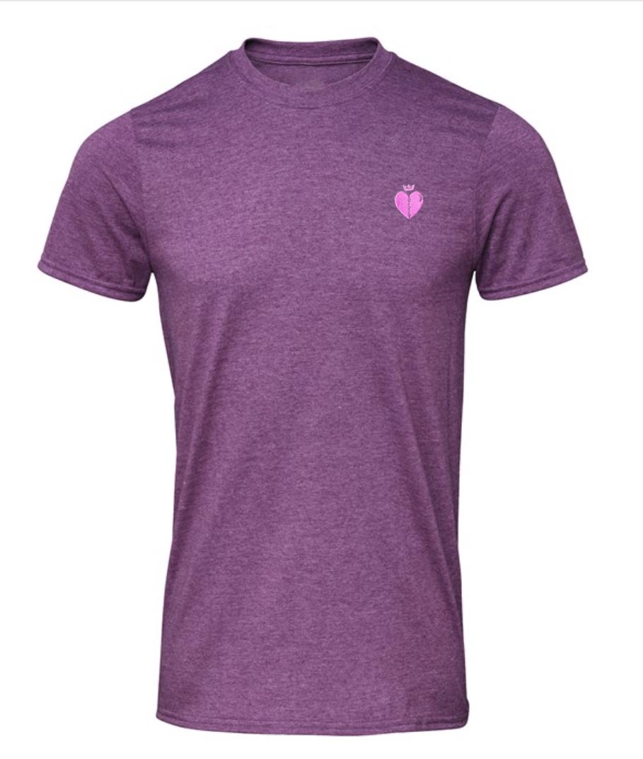 Rango T Shirt Purple With Pink Logo